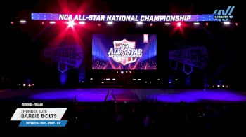 Thunder Elite - Barbie Bolts [2025 L1.1 Tiny - PREP - D2 Finals] 2025 NCA All-Star National Championship