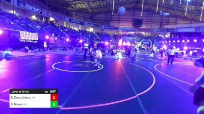 116 lbs Consi Of 16 #2 - Bodee Carruthers, Unattached vs Paisley Meyer, Big Dog Grappling Academy