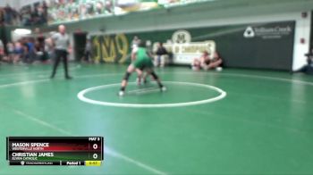 113 lbs Cons. Round 1 - Mason Spence, Westerville North vs Christian James, Elyria Catholic