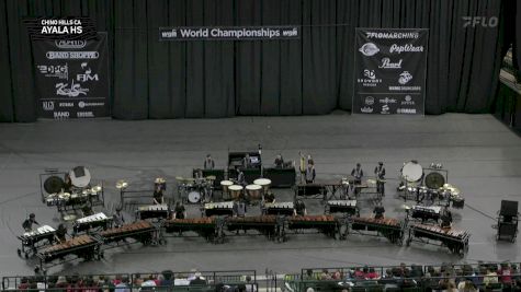 Ayala HS "Chino Hills CA" at 2025 WGI Percussion/Winds World Championships