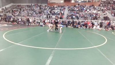49 kg Champ. Rd Of 32 - Riley Karwowski, Wyoming Seminary vs Elizabeth Menke, 308 Wrestling Academy