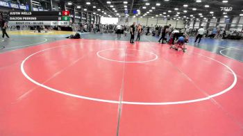95 lbs Round Of 16 - Justin Wells, AL vs Dalton Perkins, OK