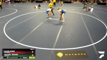 127 Championship Bracket Cons. Round 3 - Caleb Howe, Woodbury vs Michael Graves, Wayzata