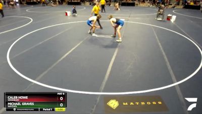 127 Championship Bracket Cons. Round 3 - Caleb Howe, Woodbury vs Michael Graves, Wayzata