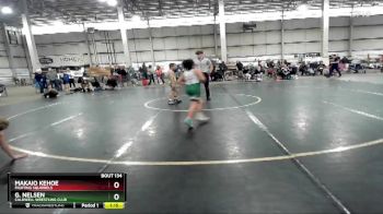 87 lbs Round 3 - Makaio Kehoe, Fighting Squirrels vs G. Nelsen, Caldwell Wrestling Club