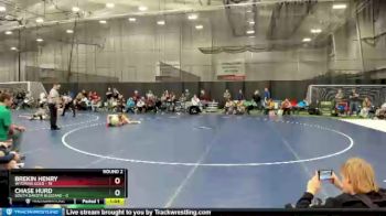90 lbs Round 2 (4 Team) - Chase Hurd, South Dakota Blizzard vs Brekin Henry, Wyoming Gold