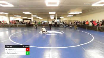 88 lbs Consi Of 4 - Markus Adams, Blackbelt Wrestling Academy vs Liam Bettencourt, Dighton-Rehoboth