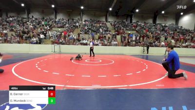 46 lbs Round Of 16 - Brock Garner, Georgia vs Daegan Murdock, Dendy Trained Wrestling