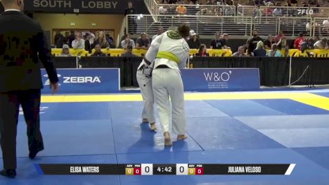 Juliana Veloso vs Elisa Waters 2025 Pan Jiu Jitsu IBJJF Championship