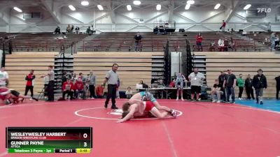 126 lbs Cons. Round 6 - WesleyWesley Harbert, Dragon Wrestling Club vs Gunner Payne, Attica