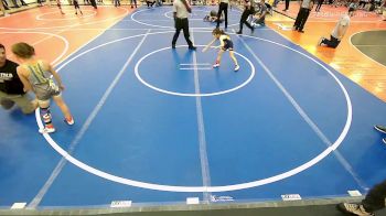 47-51 lbs Rr Rnd 2 - Bree Leyba, Team Tulsa Wrestling Club vs Abbigayle Davis, Locust Grove Youth Wrestling