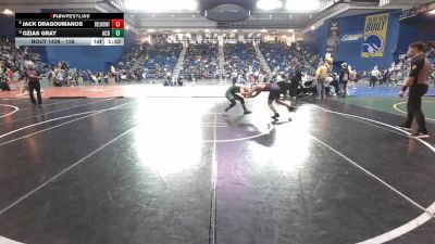 138 lbs Champ. Round 3 - Ozias Gray, Acadiana vs Jack Dragoumanos, Belmont Hill