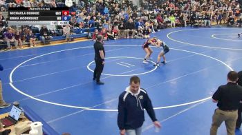 114 lbs Champ. Round 1 - Erika Rodriguez, Midlakes vs Michaela Durkee, Groton