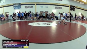 88 lbs Round 3 - Jayland Davis, The Fort Hammers Wrestling vs Cameron Schofield, Franklin Wrestling Club