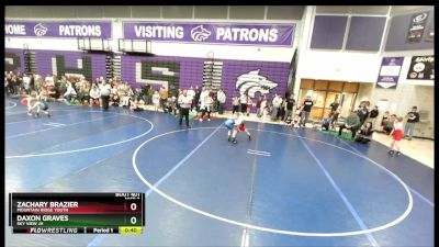 87 lbs Quarterfinal - Daxon Graves, Sky View JH vs Zachary Brazier, Mountain Ridge Youth