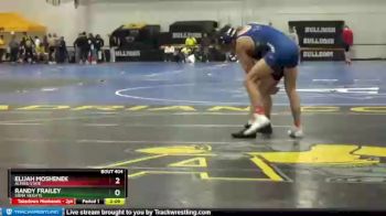 133 lbs 5th Place Match - Randy Frailey, Siena Heights vs Elijah Moshenek, Alfred State