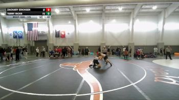 175 lbs Quarterfinal - Zachary Ericksen, West Field vs Terry Ricks, Fremont