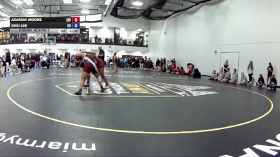 180A Champ. Round 2 - Desi Lee, Campbellsville University vs Azariah Moore, Lock Haven