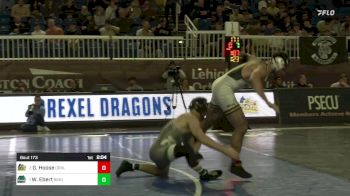 184 lbs Consolation - Giuseppe Hoose, Drexel vs Will Ebert, Binghamton