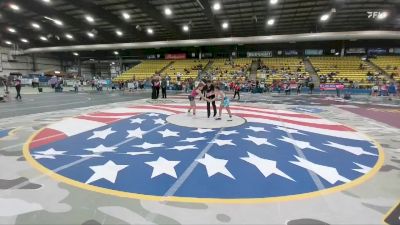 100-110 Exhibition Round 1 - Kora Klapperich, Warner/Northwestern vs Harper Marbry, Touch Of Gold Wrestling Club