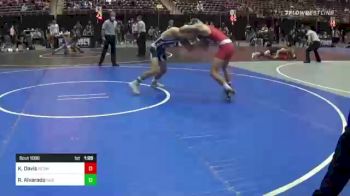 145 lbs Round Of 32 - Kole Davis, Redmond High School vs Ryan Alvarado, Nor Cal Wrestling Academy