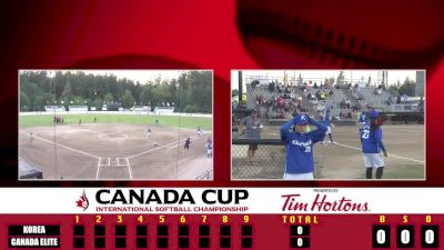 Korea vs Canada Elite at 2018 Canada Cup Championships