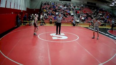 155 lbs Cons. Semi - Cade Grazulis, Plum Middle School vs Blake Montgomery, Knoch