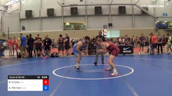 92 kg Consi Of 32 #2 - Bradford Crislip, Unattached vs Anthony Perrine, Seasons