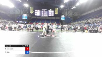 182 lbs Rnd Of 64 - Carter Vannest, California vs Tyler Ott, Illinois