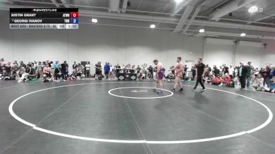 Masters B FS - 88 lbs Champ. Round 2 - Justin Grant, Athlos Wrestling vs Georgi Ivanov, The Best Wrestler