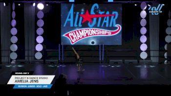 Project N Dance Studio - Amelia Jens [2025 Junior - Solo - Jazz Day 2] 2025 ASCS Dance Grand Nationals & Cheer Showdown