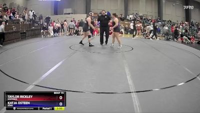 207 lbs Champ. Round 1 - Taylor Rickley, Hastings vs Katja Osteen, Iowa