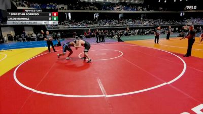 6A 285 lbs Cons. Round 3 - Sebastian Borrego, Richardson Lake Highlands vs Jacob Ramirez, Grand Prairie