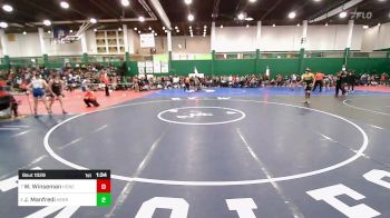 126 lbs Quarterfinal - Waylan Winseman, Honeoye Falls-lima vs Joseph Manfredi, Herricks