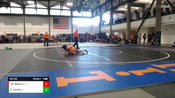 107-118 lbs Champ. Round 1 - William Rajtora, Metamora vs Elijah Conda, Normal Community Ironmen