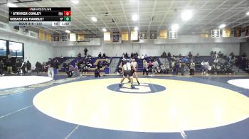 215 lbs Champ. Round 3 - Sebastian Hamblet, Villa Park vs Stryker Conley, Frontier