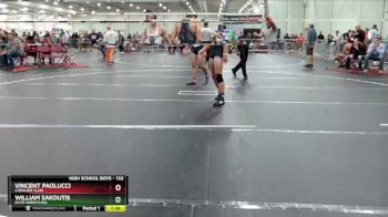 132 lbs Quarterfinal - Vincent Paolucci, Cavalier Club vs William Sakoutis, Elite Wrestling