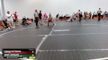 109 lbs Round 5 - Thomas Patterson, Alpha Elite vs Henry Craiglow, Dayton Bandits Wrestling Club