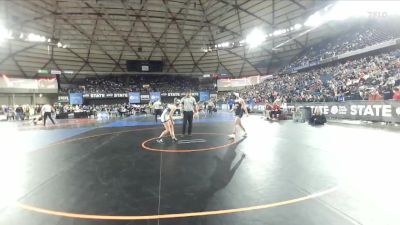 Girls 4A 130 lbs Semifinal - Lindy Strowbridge, Rogers (Puyallup) (Girls) vs Portia Erickson, Union (Girls)