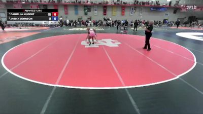 160 A Quarterfinal - Janiya Johnson, Unattached vs Daniella Nugent, Oklahoma State Club