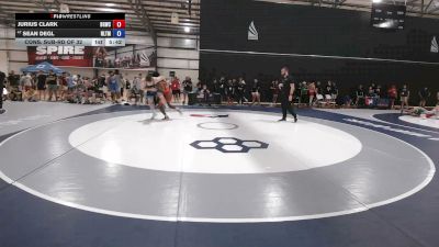 79 kg Cons. Sub-rd Of 32 - Jurius Clark, Blue & Gold Wrestling Club vs Sean Degl, NLWC/TMWC