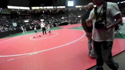 50 lbs Cons. Round 3 - Miya Rozar, STR1 vs Loftynn Malcolm, LDYA