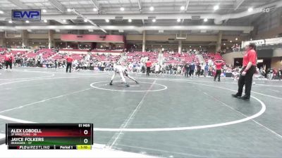 84 lbs Semifinal - Alex Lobdell, 3F Wrestling vs Jayce Folkers, Ironhawk