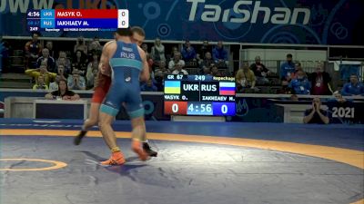 67 kg Repechage #2 - Oleksii Masyk, Ukr vs Miakhdi Abubakarovitch Iakhiaev, Rus