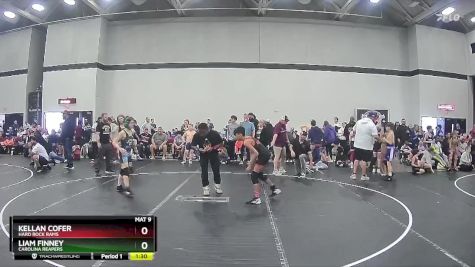 95 lbs Round 2 - Kellan Cofer, Hard Rock Rams vs Liam Finney, Carolina Reapers