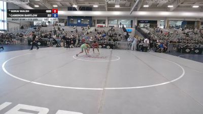 113 lbs Cons. Quarters - 'Aukai Walsh, 4MG Wrestling vs Cameron Bartlow, Silvaback