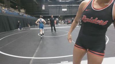 131 lbs 3rd Place Match - Miah Kenny, Graceland University vs Mariaha Benedict, Northwestern IA