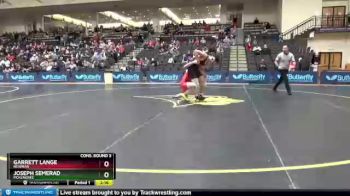149 lbs Cons. Round 3 - Garrett Lange, Newman vs Joseph Semerad, McKendree