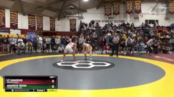 126 lbs Cons. Round 5 - Andrew Binni, Canon-McMillan vs LT Hawkins, Crown Point