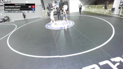 65 kg Cons. Semis - Bekturgan Sadyk, United Wrestling Club vs Suhrab Sarwary